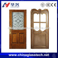 Customized aluminum thermal break exterior metal door with glass